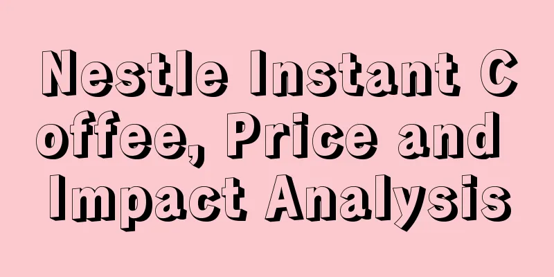 Nestle Instant Coffee, Price and Impact Analysis