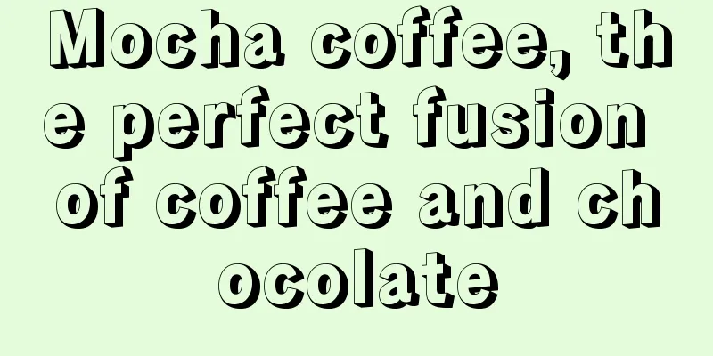 Mocha coffee, the perfect fusion of coffee and chocolate