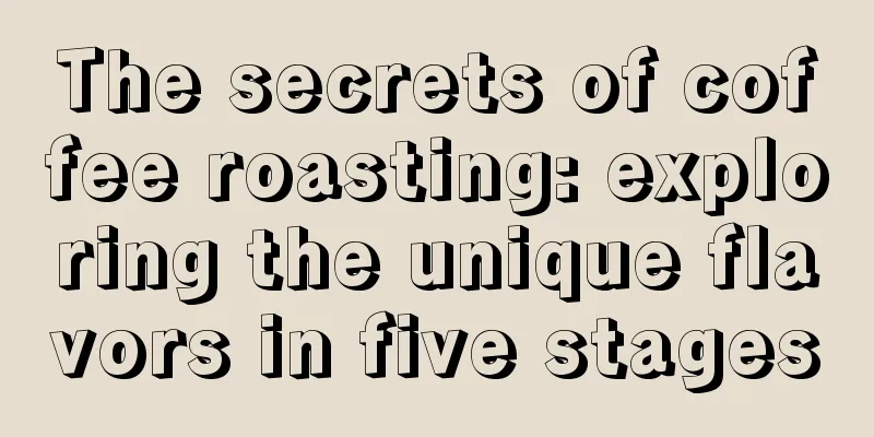 The secrets of coffee roasting: exploring the unique flavors in five stages