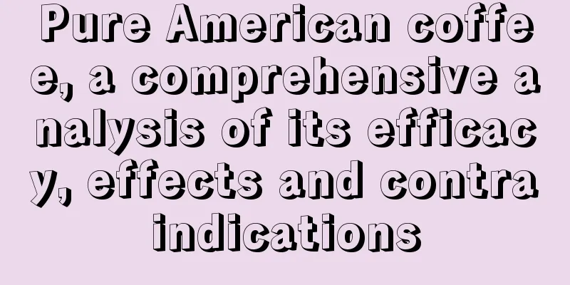 Pure American coffee, a comprehensive analysis of its efficacy, effects and contraindications