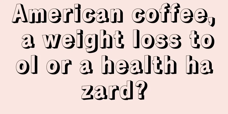 American coffee, a weight loss tool or a health hazard?