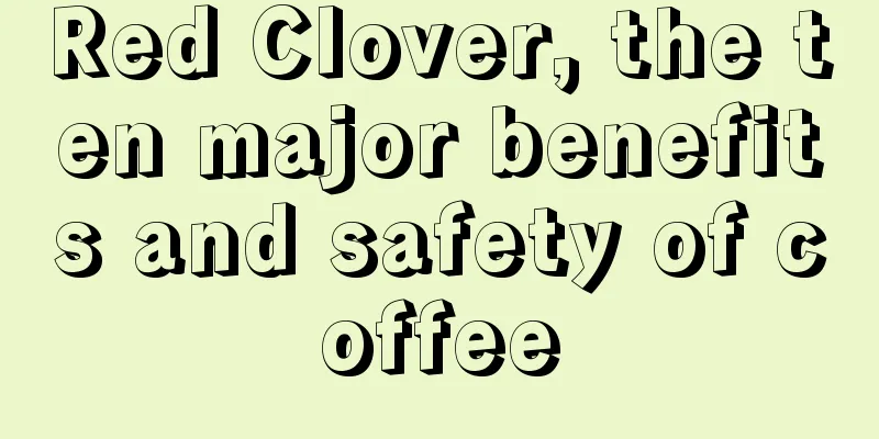 Red Clover, the ten major benefits and safety of coffee