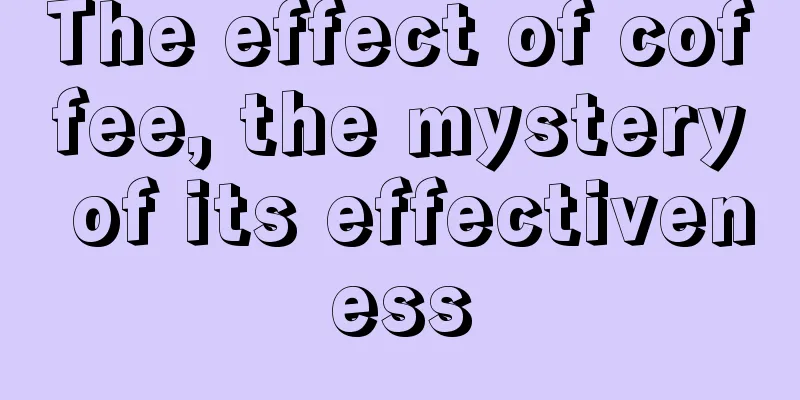 The effect of coffee, the mystery of its effectiveness