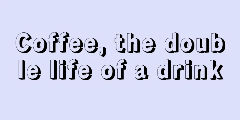 Coffee, the double life of a drink