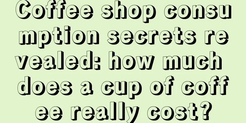 Coffee shop consumption secrets revealed: how much does a cup of coffee really cost?