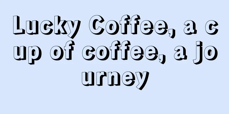 Lucky Coffee, a cup of coffee, a journey