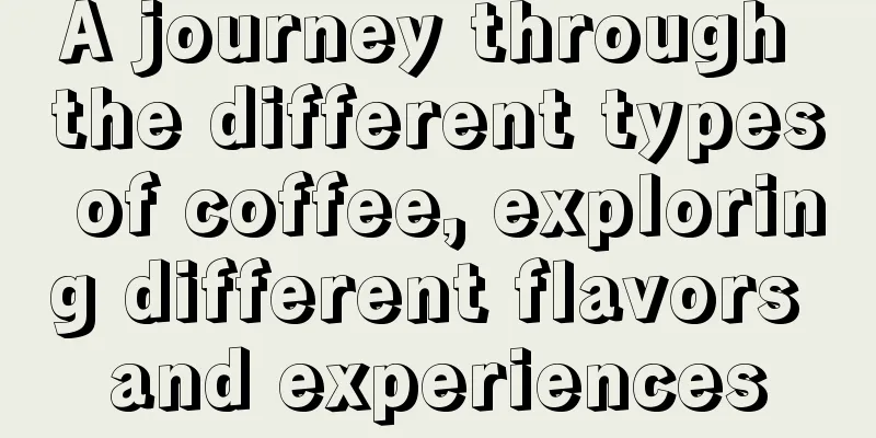 A journey through the different types of coffee, exploring different flavors and experiences