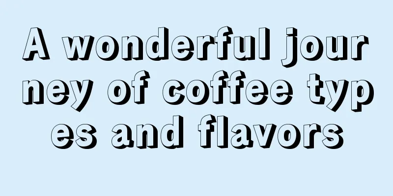 A wonderful journey of coffee types and flavors