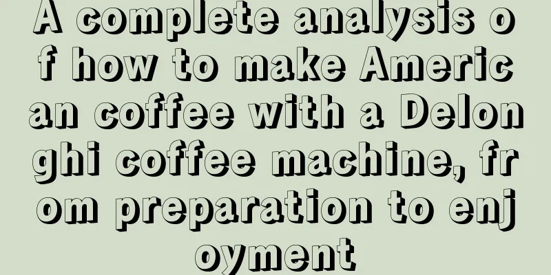 A complete analysis of how to make American coffee with a Delonghi coffee machine, from preparation to enjoyment