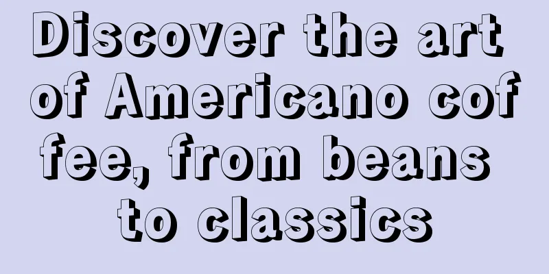 Discover the art of Americano coffee, from beans to classics