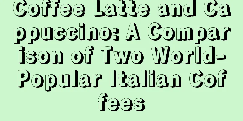 Coffee Latte and Cappuccino: A Comparison of Two World-Popular Italian Coffees