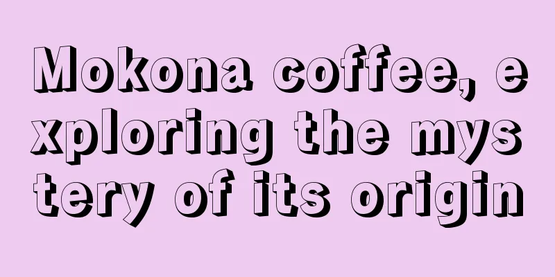 Mokona coffee, exploring the mystery of its origin