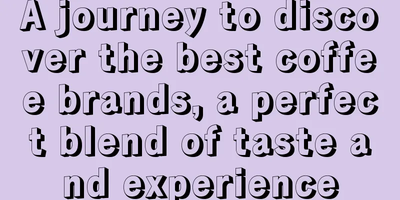 A journey to discover the best coffee brands, a perfect blend of taste and experience