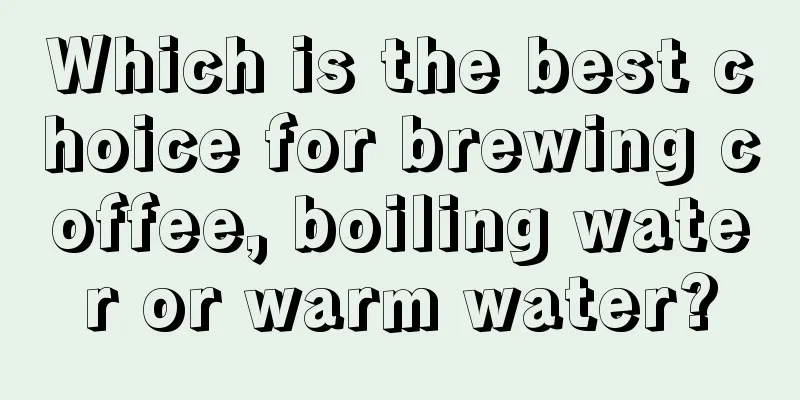 Which is the best choice for brewing coffee, boiling water or warm water?