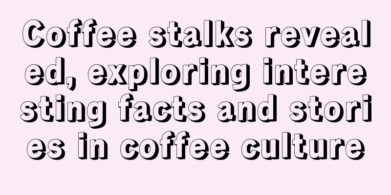 Coffee stalks revealed, exploring interesting facts and stories in coffee culture