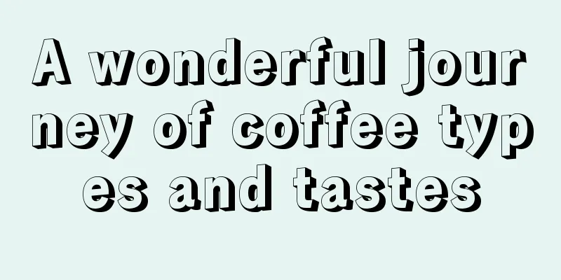 A wonderful journey of coffee types and tastes