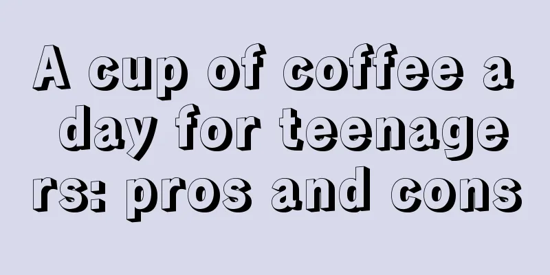 A cup of coffee a day for teenagers: pros and cons