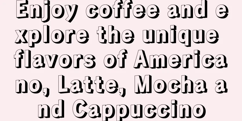 Enjoy coffee and explore the unique flavors of Americano, Latte, Mocha and Cappuccino