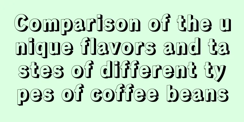 Comparison of the unique flavors and tastes of different types of coffee beans