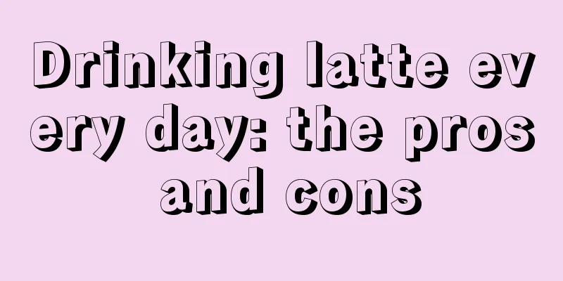 Drinking latte every day: the pros and cons