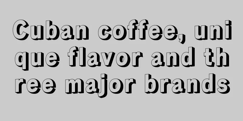 Cuban coffee, unique flavor and three major brands