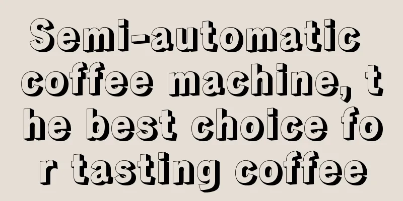 Semi-automatic coffee machine, the best choice for tasting coffee