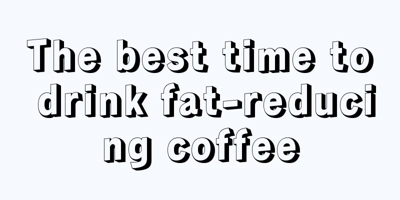 The best time to drink fat-reducing coffee