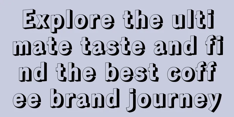 Explore the ultimate taste and find the best coffee brand journey