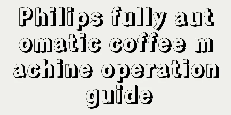 Philips fully automatic coffee machine operation guide