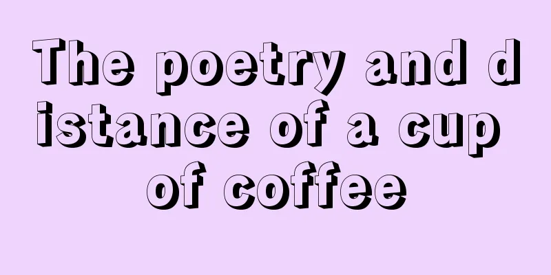 The poetry and distance of a cup of coffee