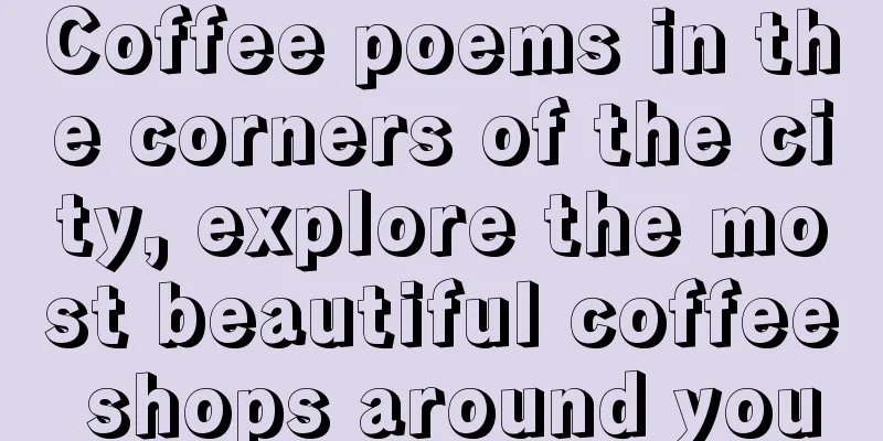 Coffee poems in the corners of the city, explore the most beautiful coffee shops around you