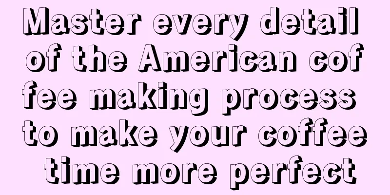 Master every detail of the American coffee making process to make your coffee time more perfect