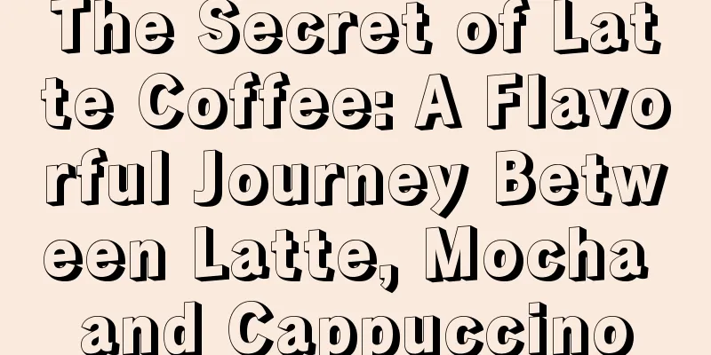 The Secret of Latte Coffee: A Flavorful Journey Between Latte, Mocha and Cappuccino