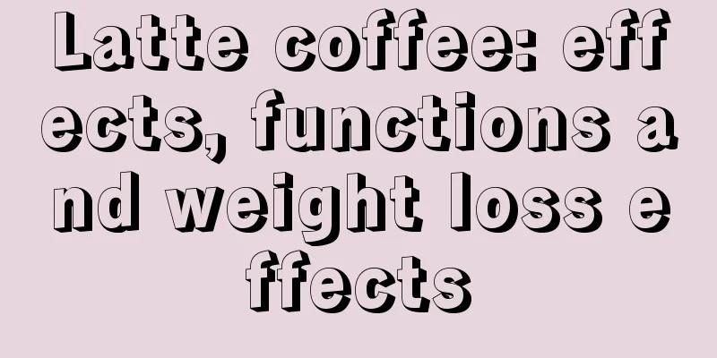 Latte coffee: effects, functions and weight loss effects