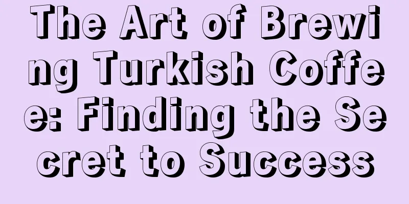 The Art of Brewing Turkish Coffee: Finding the Secret to Success