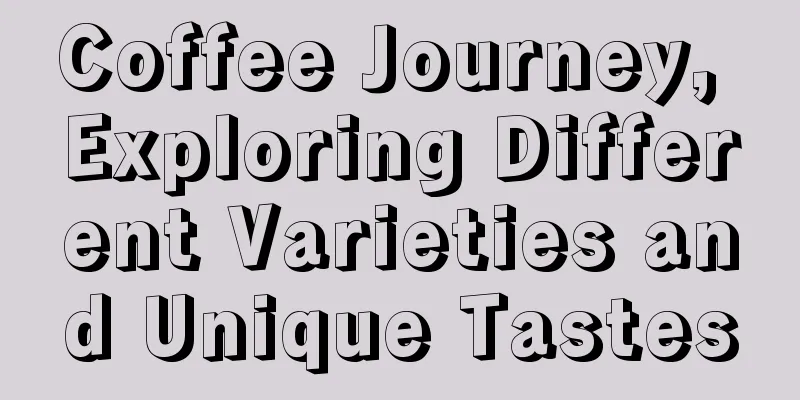 Coffee Journey, Exploring Different Varieties and Unique Tastes