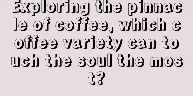 Exploring the pinnacle of coffee, which coffee variety can touch the soul the most?