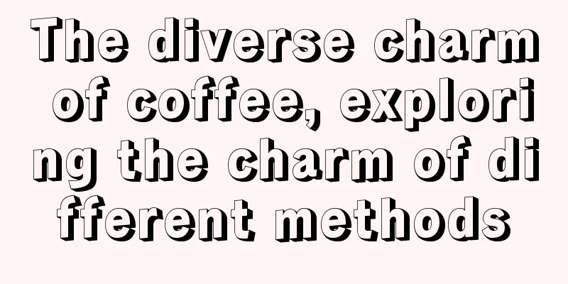 The diverse charm of coffee, exploring the charm of different methods