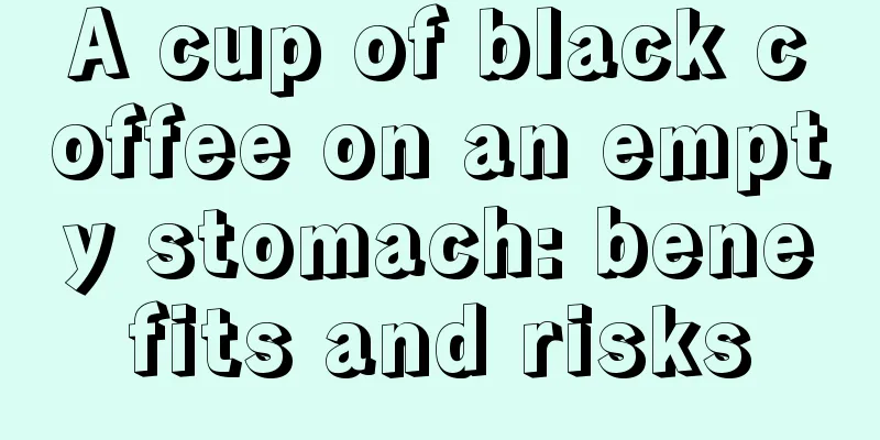 A cup of black coffee on an empty stomach: benefits and risks