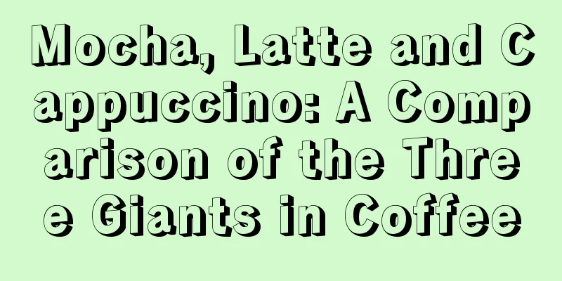 Mocha, Latte and Cappuccino: A Comparison of the Three Giants in Coffee