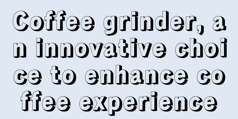 Coffee grinder, an innovative choice to enhance coffee experience