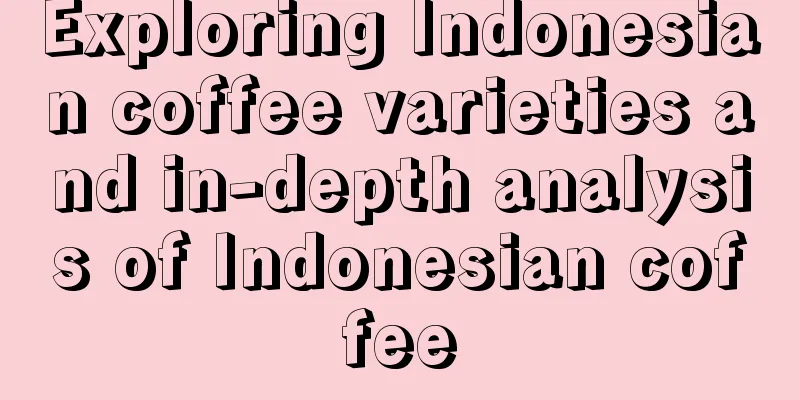 Exploring Indonesian coffee varieties and in-depth analysis of Indonesian coffee