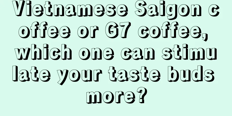 Vietnamese Saigon coffee or G7 coffee, which one can stimulate your taste buds more?