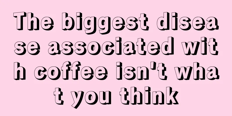 The biggest disease associated with coffee isn't what you think