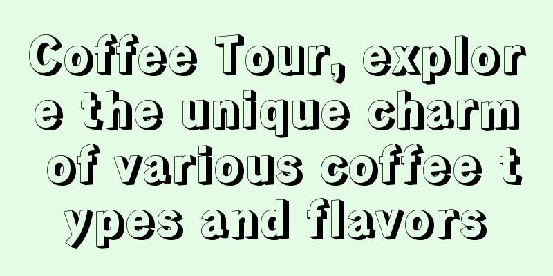 Coffee Tour, explore the unique charm of various coffee types and flavors