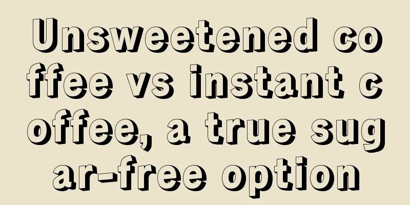 Unsweetened coffee vs instant coffee, a true sugar-free option