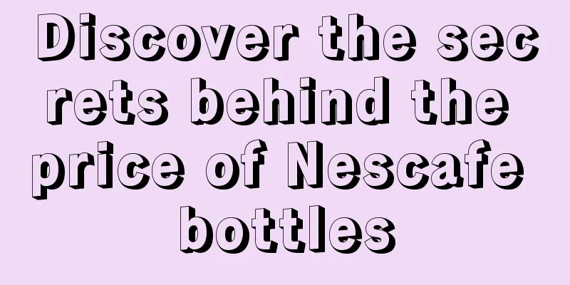 Discover the secrets behind the price of Nescafe bottles