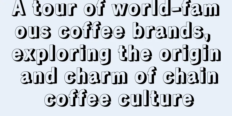 A tour of world-famous coffee brands, exploring the origin and charm of chain coffee culture