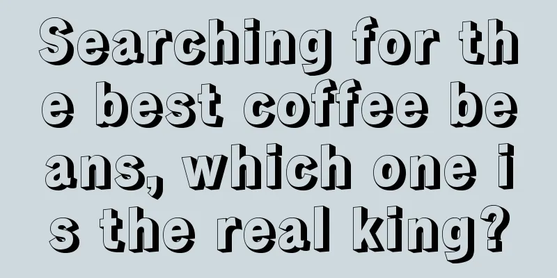 Searching for the best coffee beans, which one is the real king?