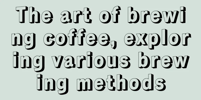 The art of brewing coffee, exploring various brewing methods